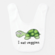 Snookums & Bug - Baby Bib - I eat veggies.