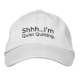 Shhh...I'm Quiet Quitting - Embroidered Hat